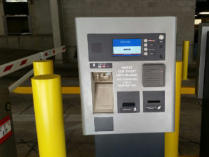 parking revenue system in a parking garage